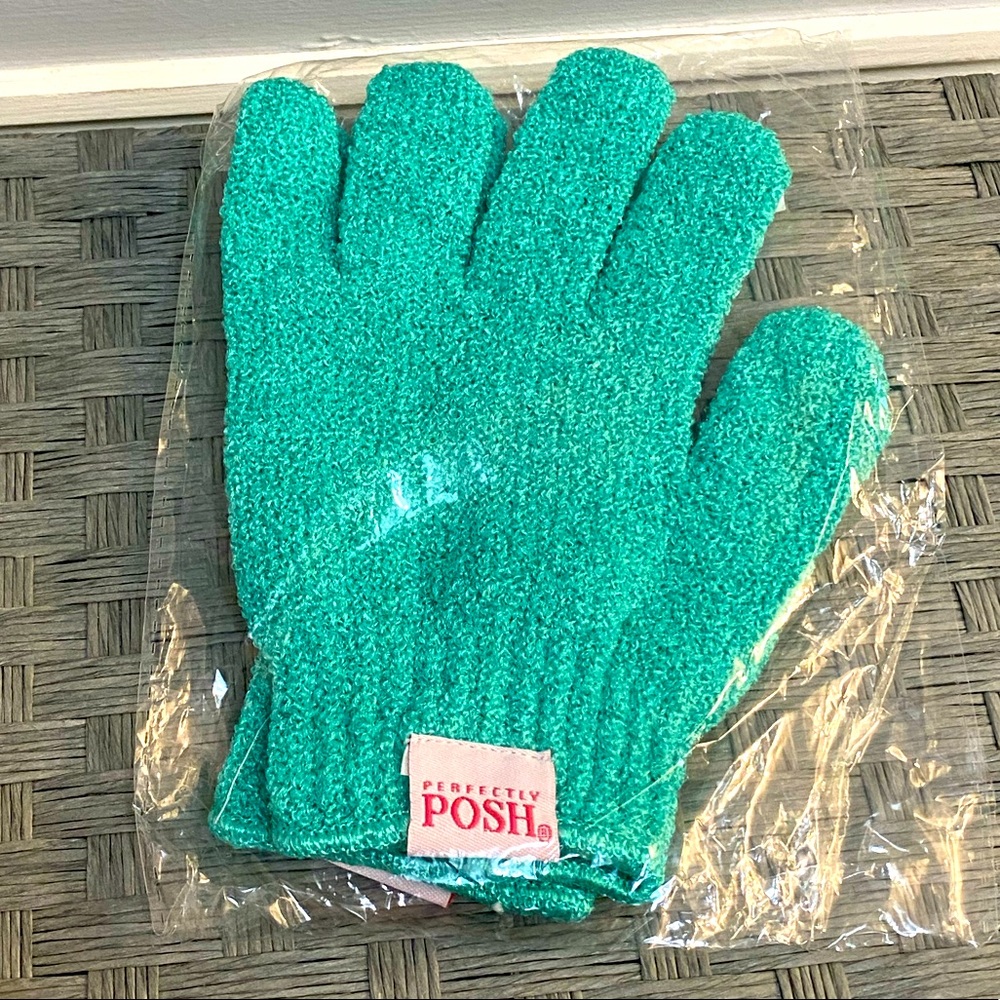 Perfectly Posh Loofah Gloves